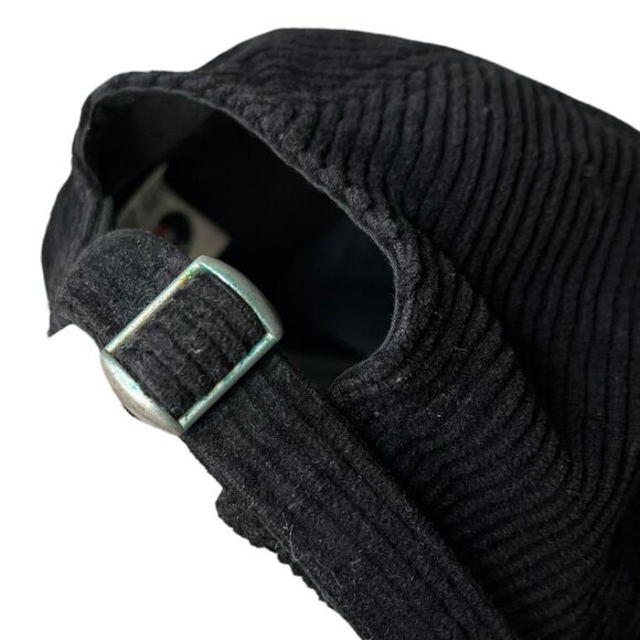Ripple Junction Grateful Dead Bears Corduroy Cap Black Adjustable Strap Back - Picture 6 of 9